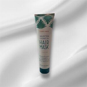 Trader Joe's Shea Butter & Coconut Oil Hair Mask - Green and White